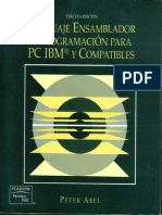 Abel P. Lenguaje Ensamblador y Programación para PC IBM y Compatibles PDF