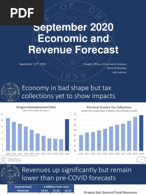 Oregon Revenue Forecast