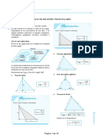 Áreas de regiones triangulares (ART