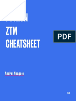 Python ZTM Cheatsheet: Andrei Neagoie