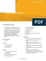 FortiGate Security 6.4 Course Description-Online
