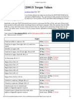 R1200GS Torque Values: FT-LB Values in RED