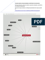 Guia para La Elaboracion de Un Mapa Mental para Describir Los Métodos de Lixiviacion