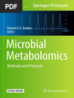 nrm Microbial Metabolomics | PDF | Metabolomics | Metabolism