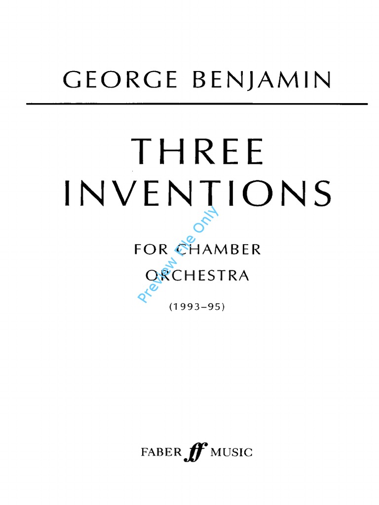 Three Inventions PDF | PDF