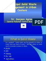 Municipal Solid Waste Management in Urban Centers: Dr. Sanjeev Agrawal