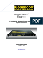 Ruggedswitch Rsg2100: 19-Port Modular Managed Ethernet Switch With Gigabit Uplink Ports