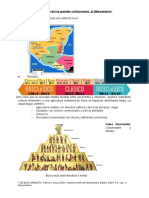 Formación de Las Grandes Civilizaciones. (I) Mesoamérica