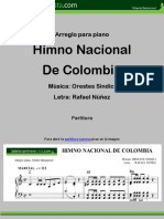 Himno Nacional de Colombia PDF