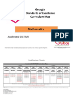 Georgia Standards of Excellence Curriculum Map: Accelerated GSE 7B/8