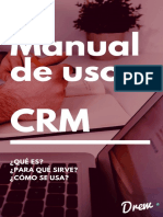 Manual de uso de CRM