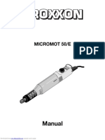 Manual: Micromot 50/E