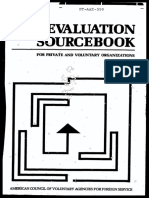 Evaluation Sourcebook