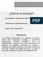 Que Es La Ecologia