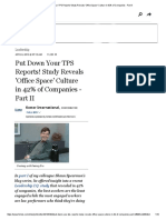 Put Down Your TPS Reports! Study Reveals 'Office Space' Culture in 42% of Companies Part II