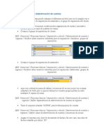 Parametrización de La Determinación de Cuentas