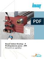 Tehnicki List Knauf Sistem Firestop F Protivpozarna Pena