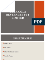 Coca Cola Beverages PVT LIMITED