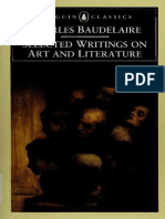 Baudelaire, Selected Writings On Art and Literature