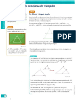 Criterios de Semejanza de Triangulos