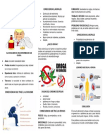 Folleto Consumo de Alcohol y Drogas