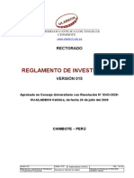 Reglamento de Investigación P.38