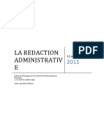 La Redaction Administrative