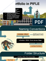 Graphic Instructions For Building Your e Portfolio