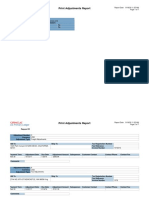 Print Adjustments Report PDF