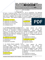 SOLUCION FILOSOFIA Semana 11 y 12 de La Guia 3 PROF GIANCARLO MOLLESACA