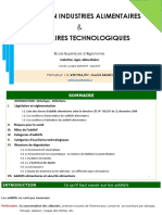 Additifs Alimentaires IT3 IAA 19 V 04 - ESA PDF