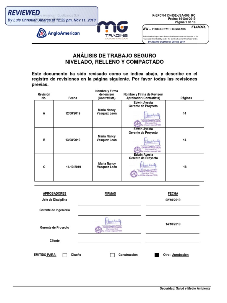 K Epcn 113 Hse Jsa 006 - RC PDF | PDF | Riesgo | Probabilidad