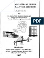 El-Sayed Bahaa Machaly_01_Behavior, Analysis and Design of Structural Steel Elements. 01-Faculty of Engineering Cairo University - جامعة القاهرة (2005)