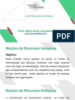 Noções de Recursos Humanos