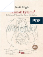 Yazmak Eylemi by Ferit Edgü