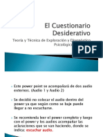 Cuestionario Desiderativo - PDF