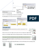 Excel skills summary - Cell referencing, formulas, fill handle