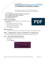 2.5.2.5 Lab - Authentication Authorization Accounting PDF