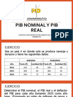 EJERICICIO PIB NOMINAL Y REAL