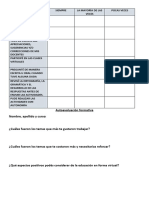 Autoevaluación Formativa 5º y 6º