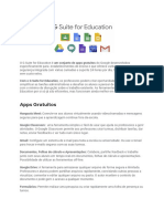 Roteiro Google - G Suite for Education
