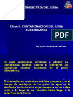 Contaminación Del Agua Subterranea