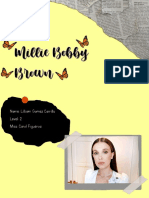 Presentation Millie Bobby Brown PDF