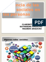 Las Redes Sociales y La Influencia en Las