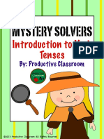 Mystery Solvers: Introduction To Verb Tenses