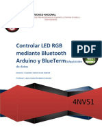 Control LED RGB Bluetooth Arduino