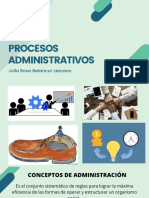 PROCESOS ADMINISTRATIVOS Diapositivas para Estudiar 2 Corte PDF