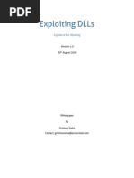 Exploiting DLLs A Guide To DLL Hijacking