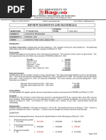 Review Handouts and Materials: Semester Auditing Problems INTEGR 2-004 Agriculture and Liabilities