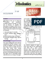 Development of Occlusion 1 PDF